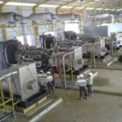 Endonezya 10 × 1,5 MW Diesel Gensets